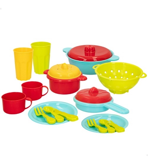 Picture of Trauku komplekts bērniem plastmasa 16 gb. CB45715