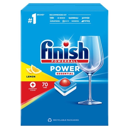 Attēls no Trauku mazg.tabletes Finish Power Lemon 70gab.