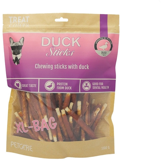 Picture of Treateaters Duck sticks 1kg (No-hide)