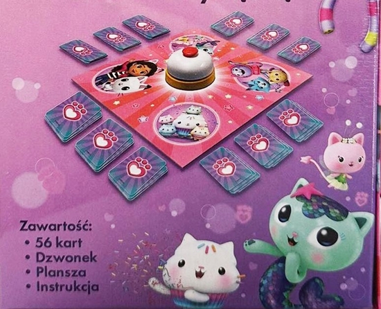 Изображение Trefl Gra Boom Boom Koci Domek Gabi (Gabbys Dollhouse)