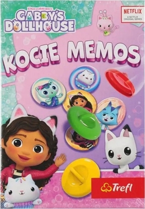 Picture of Trefl GRA KOCIE MEMOS KOCI DOMEK GABI TREFL 02688 PU12