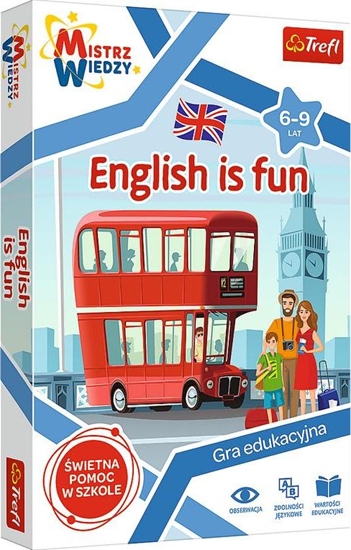 Изображение Trefl Mistrz wiedzy - English is Fun TREFL