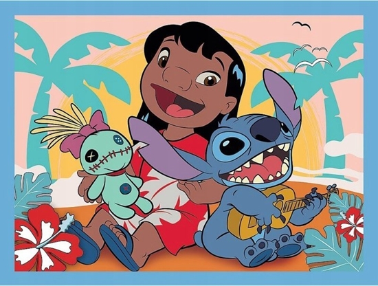 Picture of Trefl Puzzle + Memory 2w1 Lilo & Stich Wesoy Dzie 30 + 48 elementów