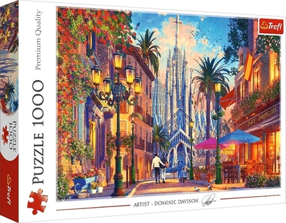 Attēls no Trefl Puzzle 1000 elementów Barcelona Hiszpania
