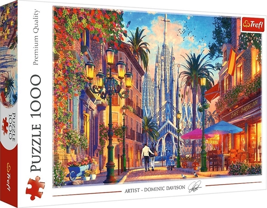 Picture of Trefl Puzzle 1000 elementów Barcelona Hiszpania