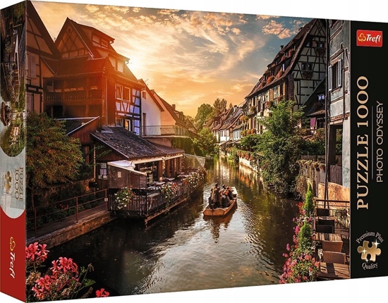 Изображение Trefl Puzzle 1000 elementów Premium Maa Wenecja Colmar Francja