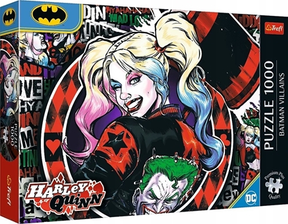 Attēls no Trefl Puzzle 1000 elementów Premium Plus Harley Quinn Batman