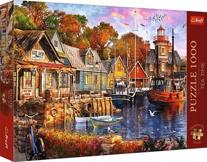 Изображение Trefl Puzzle 1000 elementów Premium Plus Nadmorski zaktek