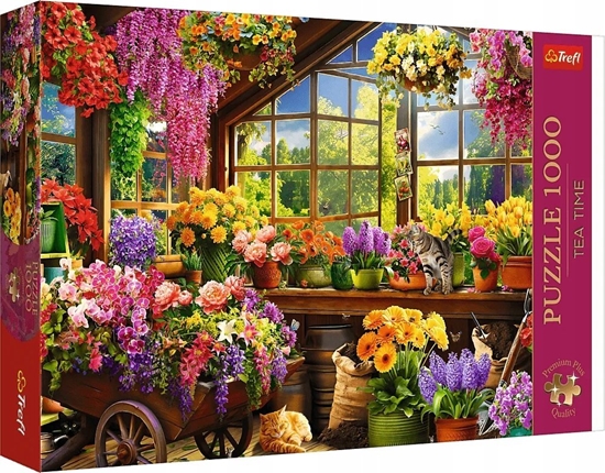 Picture of Trefl Puzzle 1000 elementów Premium Plus Przygotowania do wiosny
