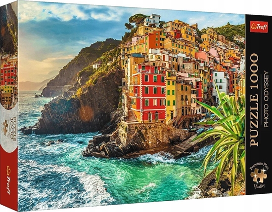 Picture of Trefl Puzzle 1000 elementów Premium Plus Quality Miasteczko Riomaggiore Wochy