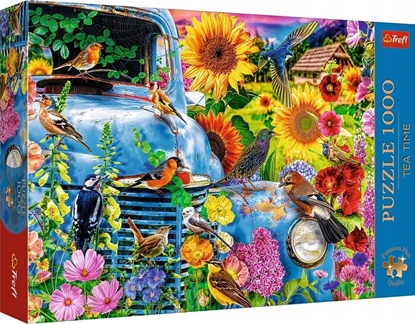 Изображение Trefl Puzzle 1000 elementów Premium Plus Quality Wiejska Sielanka: piewajce ptaki