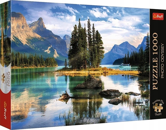 Picture of Trefl Puzzle 1000 elementów Premium Plus Spirit Island Kanada