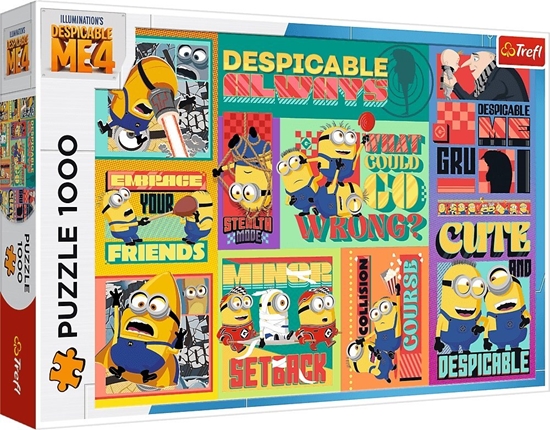 Picture of Trefl Puzzle 1000 Szalone przygody Minionków