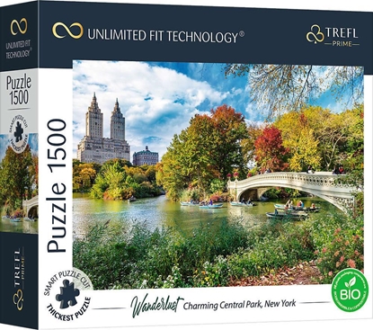 Attēls no Trefl Puzzle 1500 Uroczy Central Park, Nowy Jork Unlimited Fit Technology