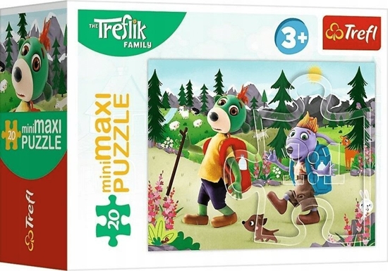 Picture of Trefl PUZZLE 20EL MINIMAXI TREFL 21155 DZIEN TREFLIKOW