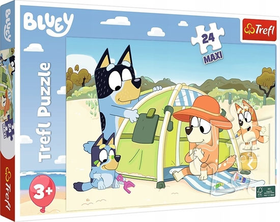 Изображение Trefl Puzzle 24 elementy Maxi Bluey Wspaniay wiat