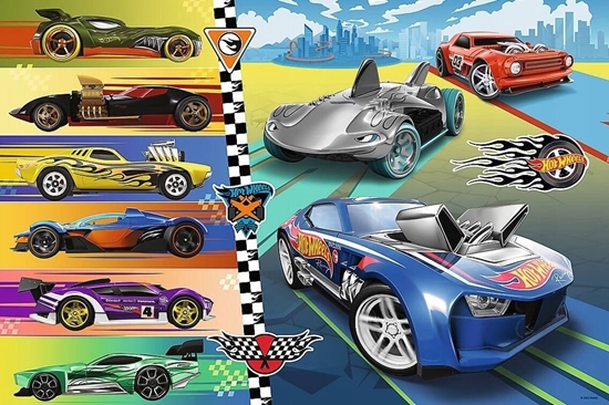 Picture of Trefl Puzzle 24 elementy Maxi Szybkie samochody Hot Wheels