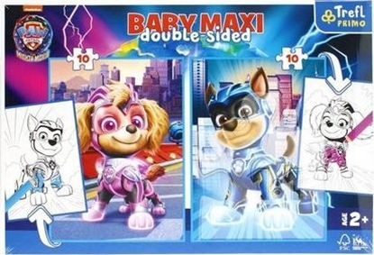 Изображение Trefl Puzzle 2x10 Baby Maxi Bohaterskie pieski TREFL