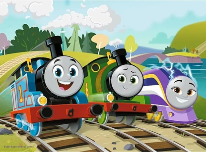 Изображение Trefl Puzzle 30 element?w Radosny Tomek Thomas and Friends