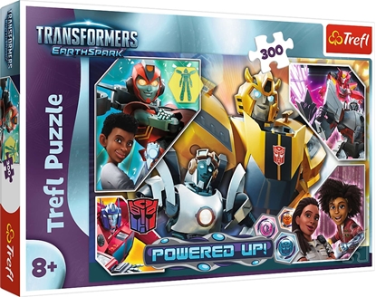 Изображение Trefl PUZZLE 300 W wiecie Transformers/Hasbro 23024