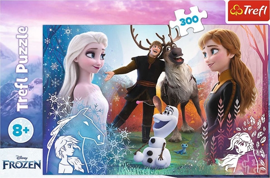 Изображение Trefl Puzzle 300el Magiczny czas. Frozen 2. Kraina Lodu 2. 23006 Trefl p8