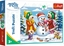 Изображение Trefl Puzzle 30el Zimowe zabawy Treflików. Rodzina Treflików 18300 Trefl