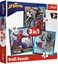 Изображение Trefl Puzzle 3w1 SpiderMan Pajczy przyjaciele