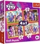 Picture of Trefl Puzzle 4w1 Poznaj kucyki Pony - cznie 207 elementów (34624)