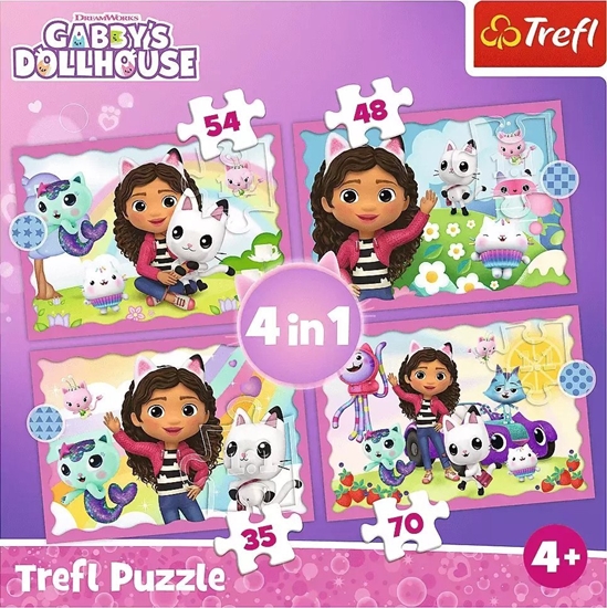 Изображение Trefl Puzzle 4w1 Przygoda Gabi 34620 Trefl