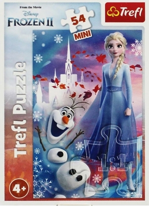 Изображение Trefl Puzzle 54 mini W wiecie Anny i Elsy 4