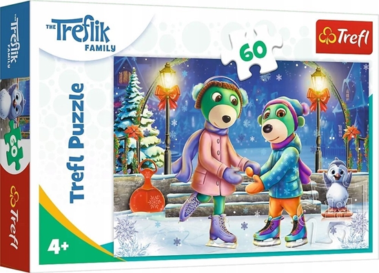 Изображение Trefl PUZZLE 60EL TREFL ZIMA U TREFLIKOW PUD20
