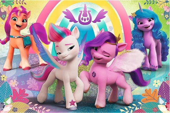 Изображение Trefl Puzzle 60el W wiecie przyjani. My Little Pony 17390 Trefl