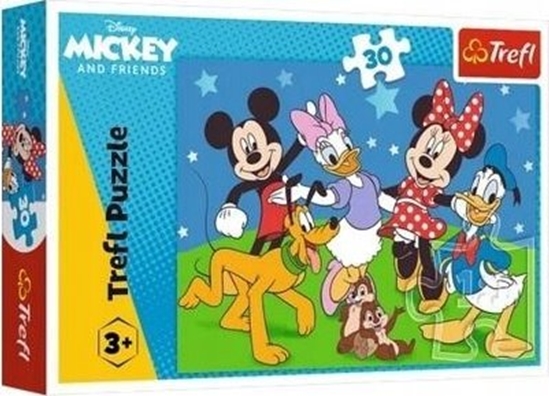 Изображение Trefl Puzzle Disney Mysie sprawy 30 elementów