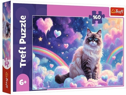 Изображение Trefl Puzzle Domowy kotek 160 elementów