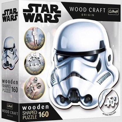 Изображение Trefl Puzzle drewniane 160 Hem szturmowca TREFL