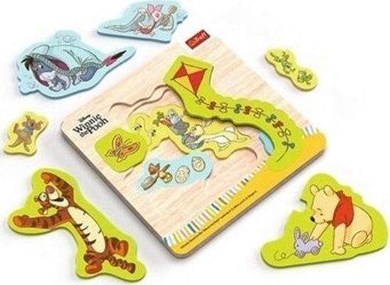 Picture of Trefl Puzzle drewniane Winnie The Pooh 12el TREFL