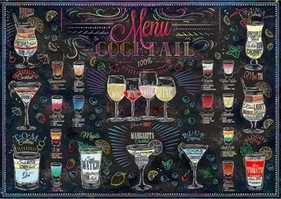 Изображение Trefl Puzzle Karta drinków 500 elementów (37452)