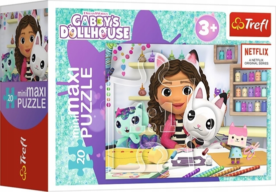 Picture of Trefl Puzzle Kolorowy dzie Gabby 1 20 elementów (21156)