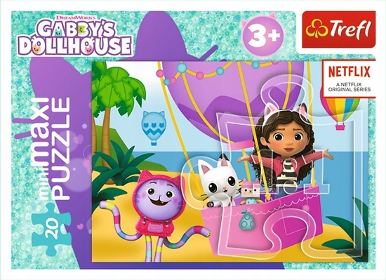 Picture of Trefl Puzzle Kolorowy dzie Gabby 2 20 elementów (21157)