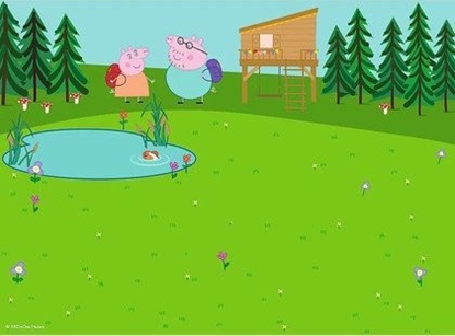 Изображение Trefl Puzzle magnetyczne Zabawy Peppy, winka Peppa