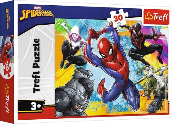 Picture of Trefl Puzzle Marvel Kolory Spider-Man'a 30 elementów (18307)