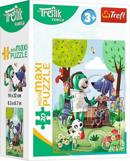Picture of Trefl Puzzle MiniMaxi Dzie Treflików 20 elementów (21152)