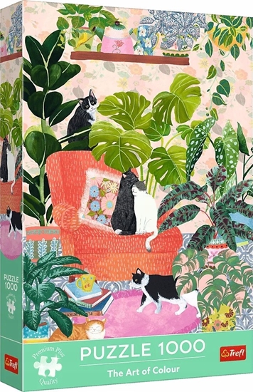 Picture of Trefl Puzzle Premium Plus Quality - The Art of Colour: Nie ma to jak w domu 1000 elementów (10892)