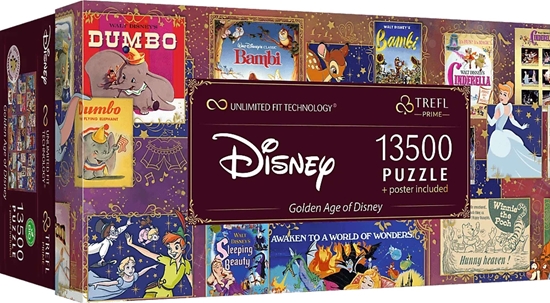 Picture of Trefl Puzzle Prime Disney - Golden Age of Disney 13500 elementów (81026)