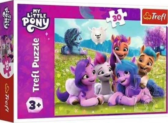 Picture of Trefl Puzzle Przyjacielskie Koniki Pony 30 elementów (18299)