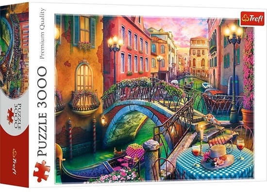 Изображение Trefl Puzzle Wieczór w Wenecji 3000 elementów