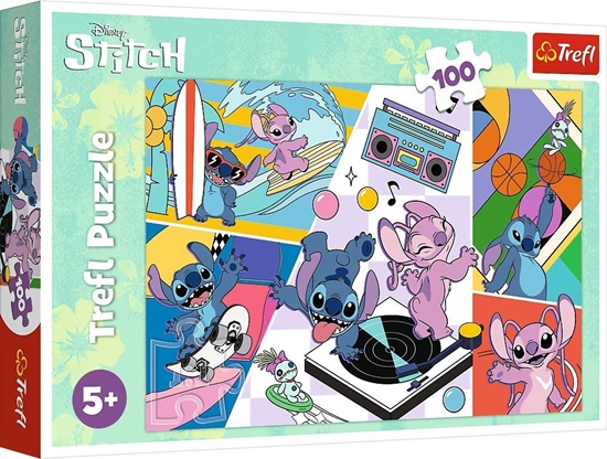 Изображение Trefl Puzzle Wspomnienia Lilo & Stich 100 elementów