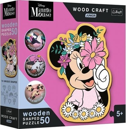 Picture of Trefl TREFL DISNEY Wooden puzzle Minnie 50 pcs
