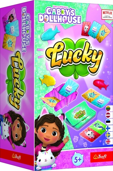 Picture of Trefl TREFL GABBY'S DOLLHOUSE Board Game Lucky