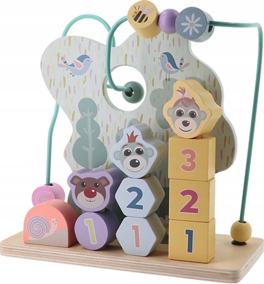 Attēls no Trefl Zabawka drewniana - Shapes & numbers TREFL